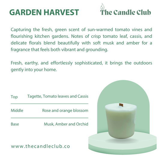 Garden Harvest Candle refill