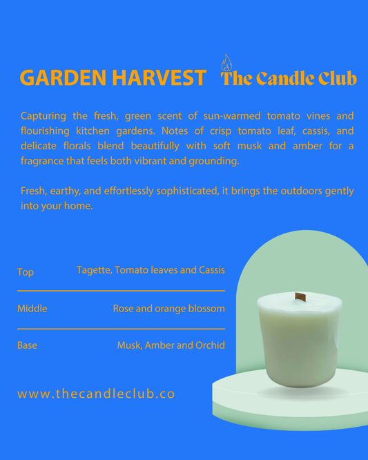 Garden Harvest refill candle