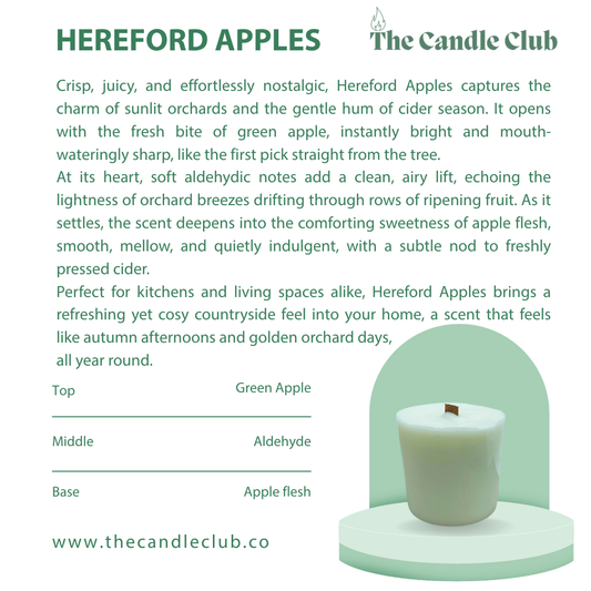 Hereford Apples Candle refill