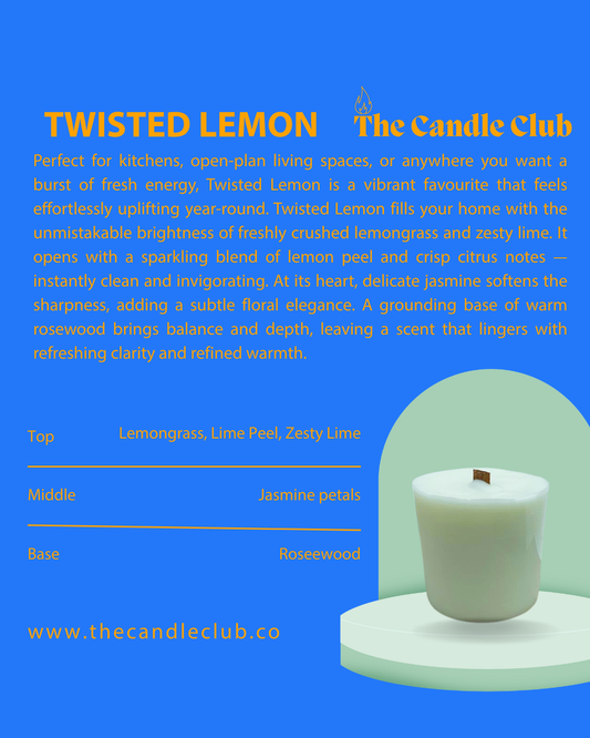 Twisted Lemon Candle Refill