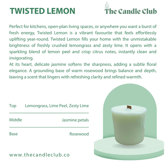 Twisted Lemon Candle Refill